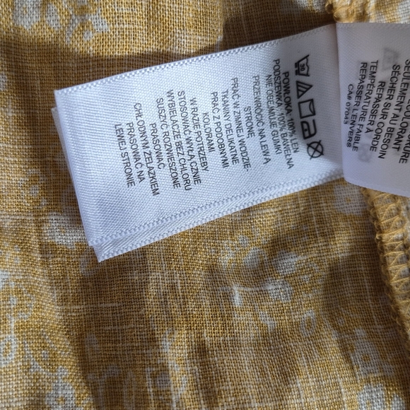 Cynthia Rowley Mustard Strapless Dress - Picture 10 of 10